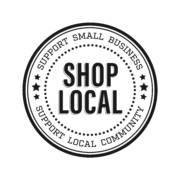 Shop Local Small Business Icon Stamp Shop Local Small Business